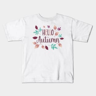 Hello Autumn! Kids T-Shirt